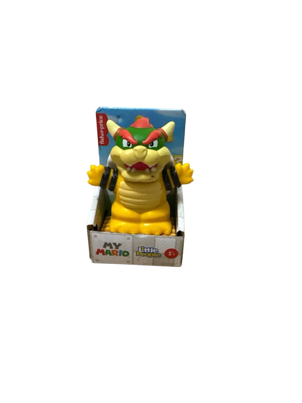 Little People My Mario Bowser Figure - Yellow/Green